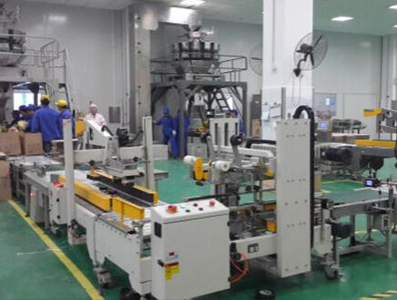 Cereal counting packaging assembly line
