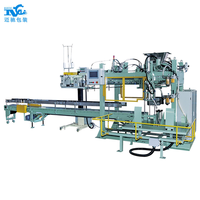 Multi - row particle packing machine